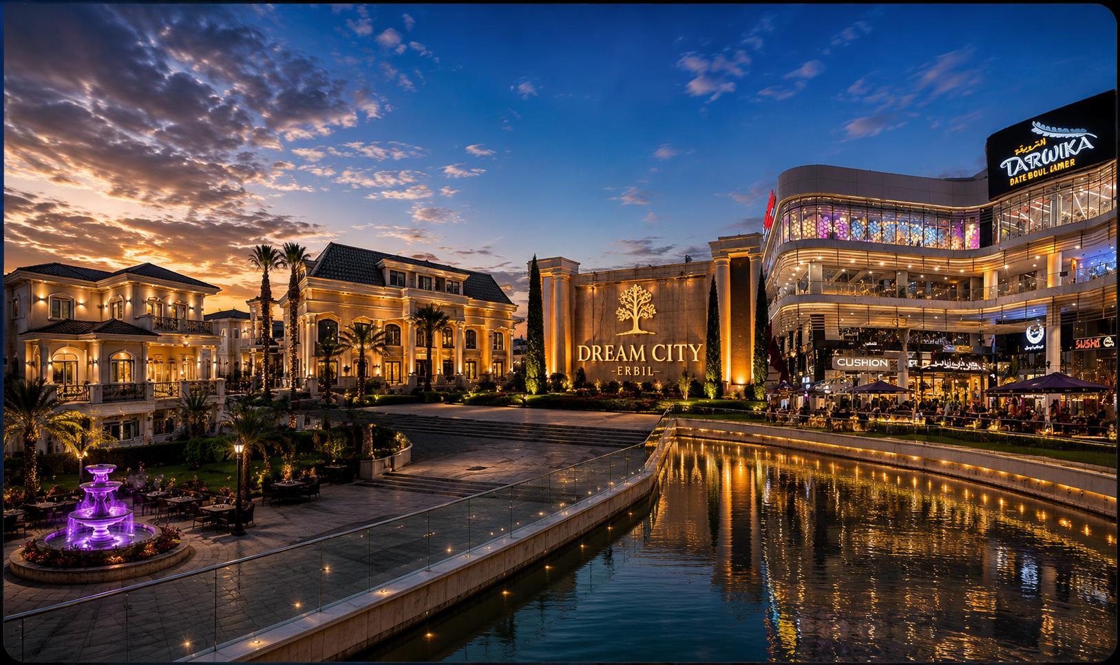 Dream City Erbil luxury commercial and residential development