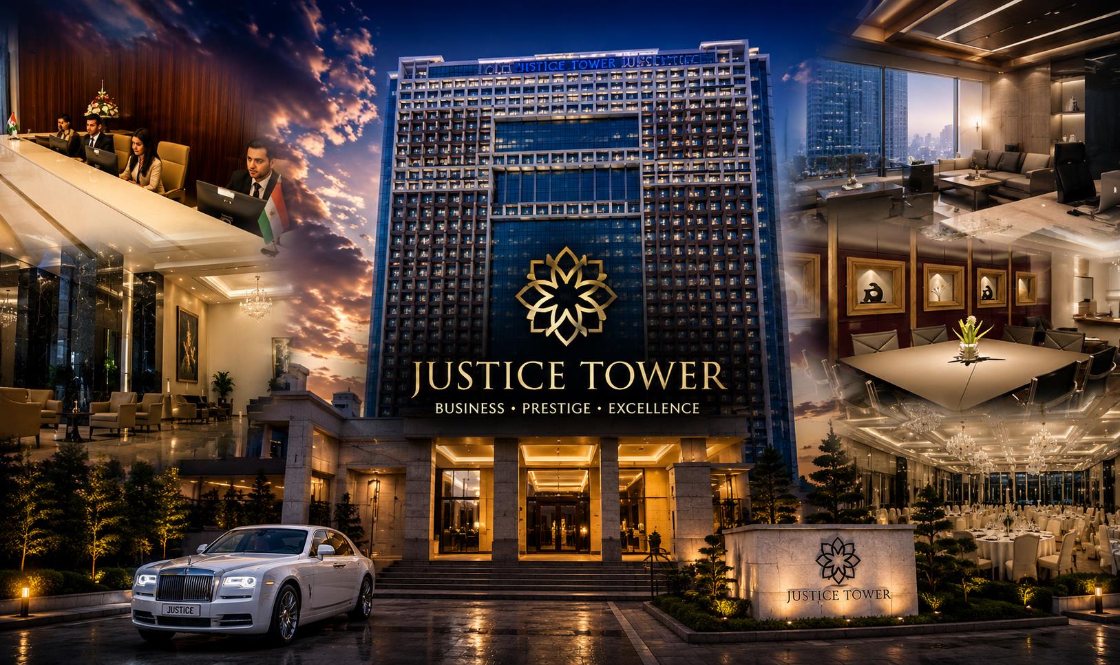 Justice Tower Erbil commercial office project