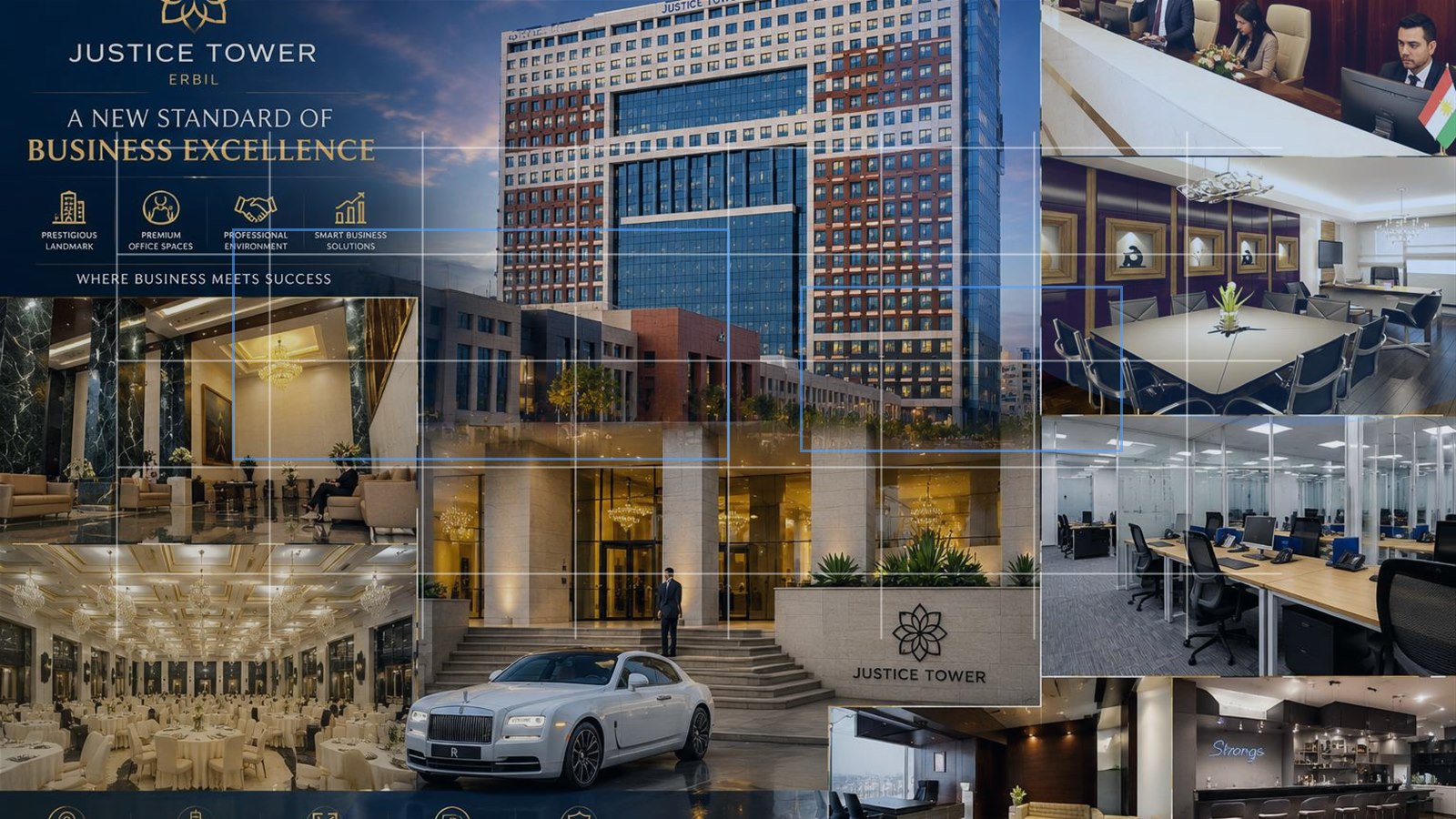 Construction development planning with architects, engineers, and commercial project consultants